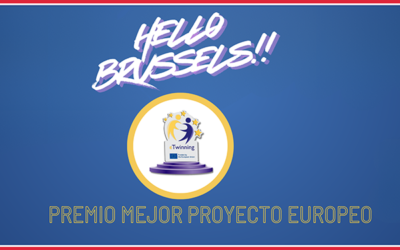 ¡Viajamos a Bruselas a recoger el Premio Europeo eTwinning!